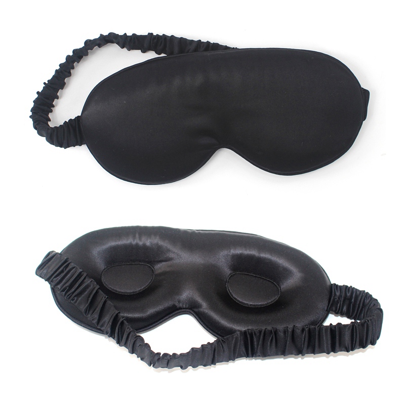 Luxury Silk Sleep Mask 3D Contoured Cup Eye Mask