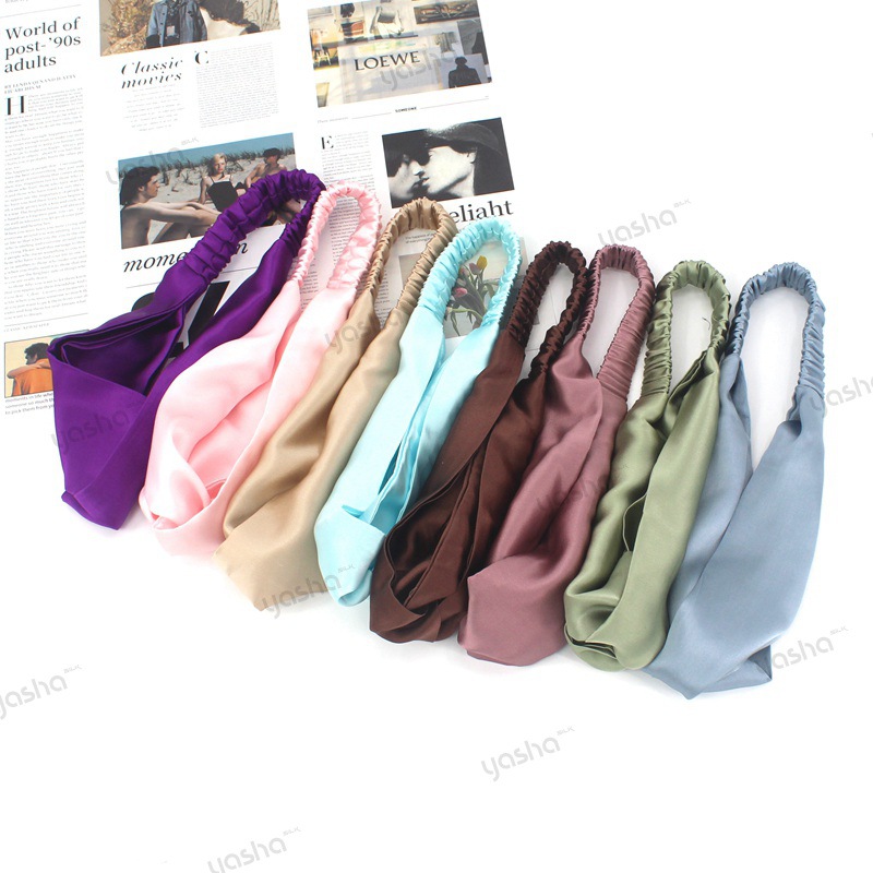 19 Momme Pure Mulberry Silk Flat Headband