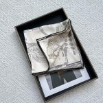 18mm Large Size Custom Printing 6A Grade Mulberry Silk Twill Scarf